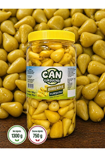 Can Turşuları Biberiye Turşu 1300 g