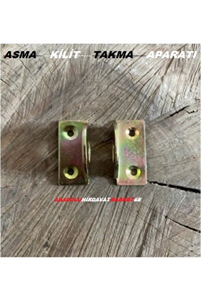 Genel Markalar ASMA KİLİT TAKMA APARATI KİLİT ASKISI ASMA KİLİT KANCASI 10 TA...