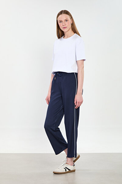 BARRELS AND OIL Γυναικείο παντελόνι Ara Biye Με τσέπες - Μπλε ναυτικό