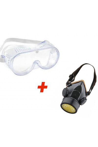 E-ANAMAG Προστατευτική μάσκα με φίλτρο ενεργού άνθρακα Epica Star, για εργασί...