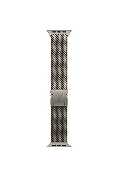 Apple Curea de ceas de 49mm: Milanese Loop din titan - Mărime medie