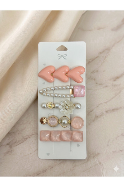 PABALAS Γυναικείο Σετ Κλιπ Μαλλιών 5 Τεμαχίων – Κλιπ Μαλλιών με Λεπτομέρειες ...