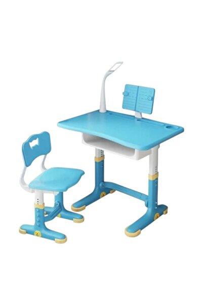 E-ANAMAG Σετ γραφείου και καρέκλας από εξαιρετικά ανθεκτικό πλαστικό, για παι...