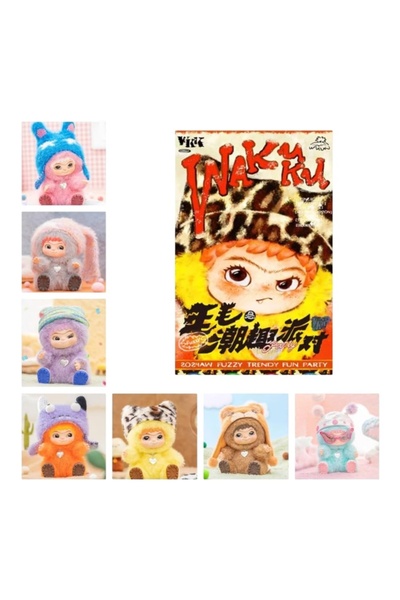 E-ANAMAG WAKUKU Αφράτες Μοντέρνες Διασκεδαστικές Βελούδινες Κούκλες Σειράς γι...