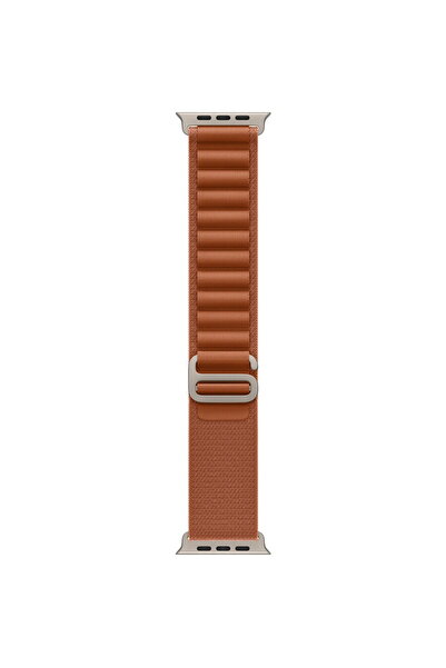 Apple Ceas 49mm Loop: Terra Cotta Alpine Loop - Mic - Finisaj din titan