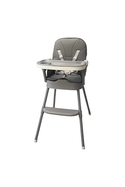 E-ANAMAG Καρεκλάκι μωρού με αναδιπλούμενο τραπεζάκι φαγητού, γκρι