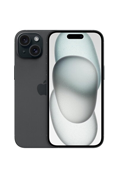 Apple Мобилен телефон iPhone 15, 256GB, 6GB, 5G, Черен