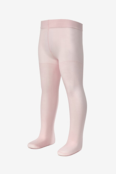 Le Mabelle Κοριτσίστικο καλσόν με ροζ μικροσκοπικά σχέδια καρδιάς