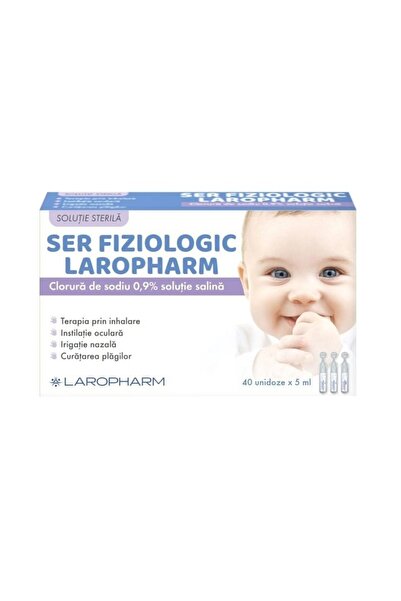 Laropharm Physiological Serum 40 Units x 5ml,