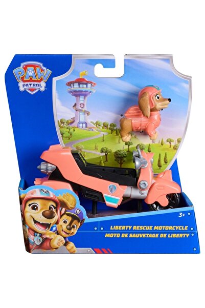 SPIN MASTERR Paw Patrol Spin Master Όχημα - Μοτοσικλέτα Διάσωσης Λίμπερτι