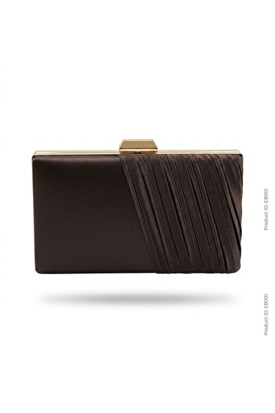 Alphus Γυναικεία τσάντα Varol Saten με πιέτες