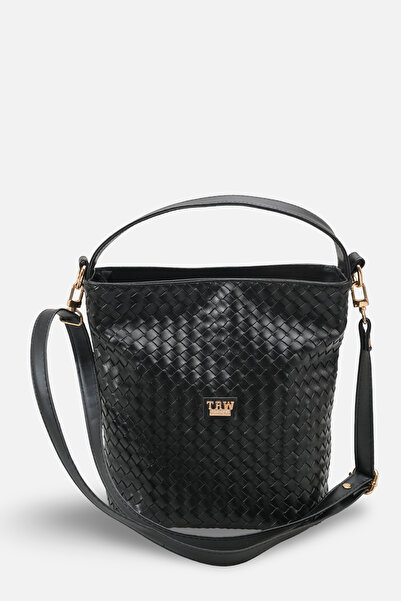 Solo Bag Γυναικεία πλεκτή καθημερινή κομψή τσάντα ώμου χιαστί