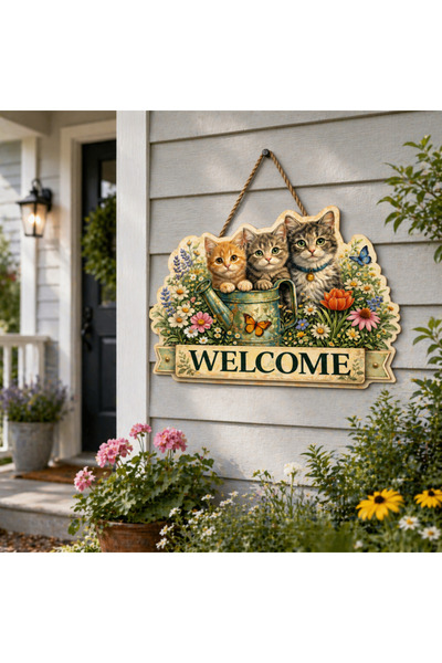 creative sign Διακοσμητική Πινακίδα Καλωσορίσματος