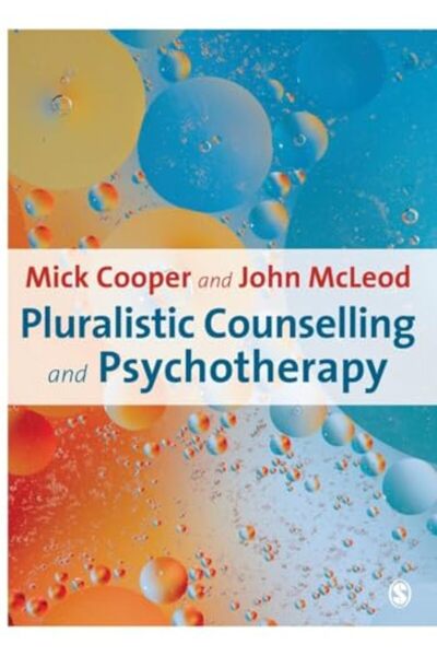 SAGE Publishing Pluralistic Counselling and Psychotherapy