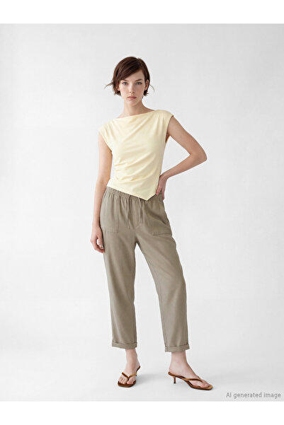 LC Waikiki Elastic Waist Carrot Fit Women's Jeans