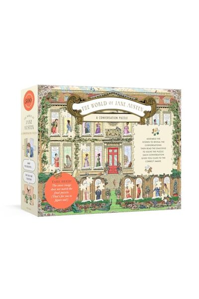 Random House USA The World of Jane Austen: A Conversation Puzzle: 500-Piece P...
