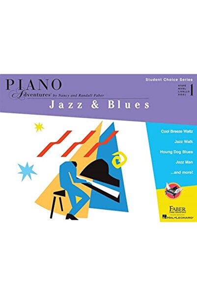 Faber Piano Adventures مغامرات البيانو: الجاز والبلوز - المستوى الأول
