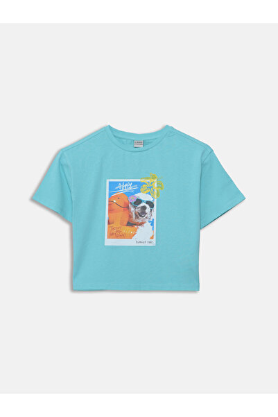 LC Waikiki Crew Neck Girls' T-Shirt