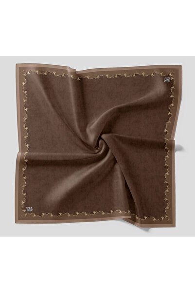 Levidor Crystal Scarf Embroidery Pattern Chocolate