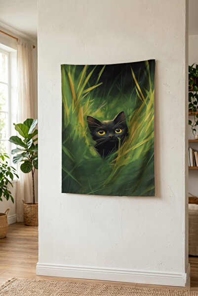 THEMODERNHANE Ύφασμα με μοντέρνο σχέδιο για τοίχο Αισθητική διακόσμηση κρεβατ...