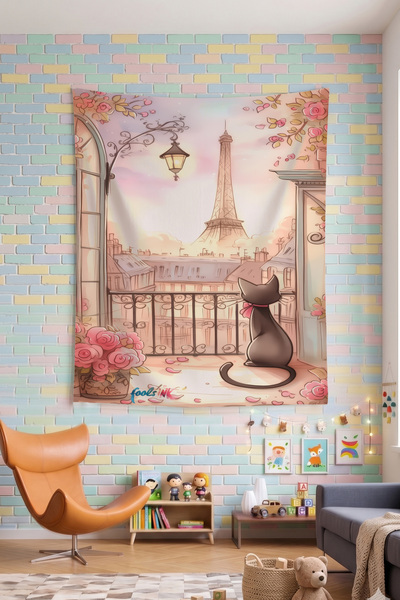 THEMODERNHANE Ύφασμα με μοντέρνο σχέδιο για τοίχο Αισθητική διακόσμηση κρεβατ...