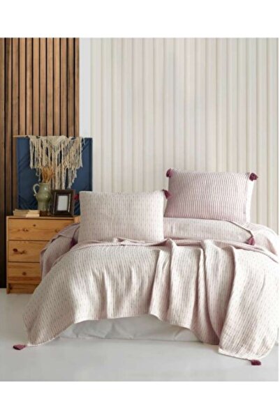Şaheser Home Collection Cuvertură de pat dublă ermes Prune