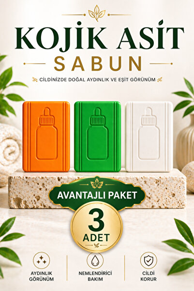 EPİZEN 3-Piece Soap Set |   Skin Care Series (Brightening & Moisturizing)