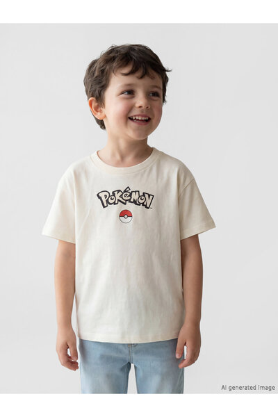 LC Waikiki Tricou băieți cu imprimeu Pokémon