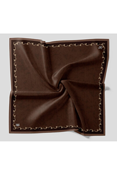 Levidor Crystal Scarf Embroidery Pattern Coffee