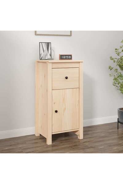 vidaxl Ντουλάπι 40 x 35 x 80 εκ. από Μασίφ Ξύλο Πεύκου