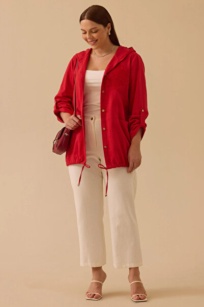 Gala-Xi Γυναικείο καπέλο με κουκούλα Galaxi σε μεγάλο μέγεθος, με όψη λινό, 4...