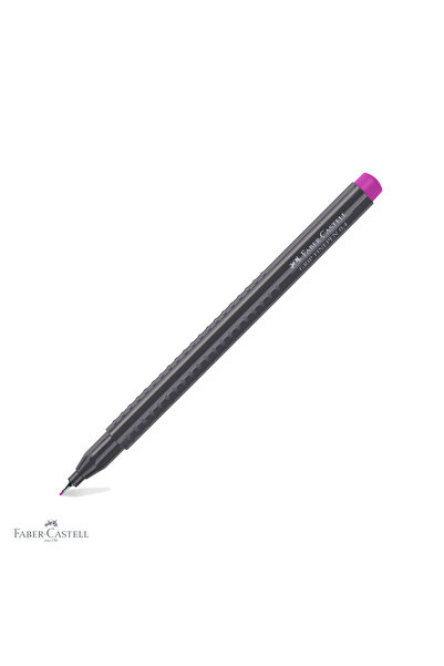 Faber Castell Pix liner 0.4 mm violet Faber-Castell Grip, formă ergonomică tr...