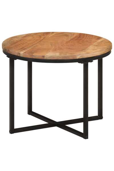 vidaxl Τραπεζάκι Σαλονιού 45x45x35 εκ. Μασίφ Ξύλο Ακακίας