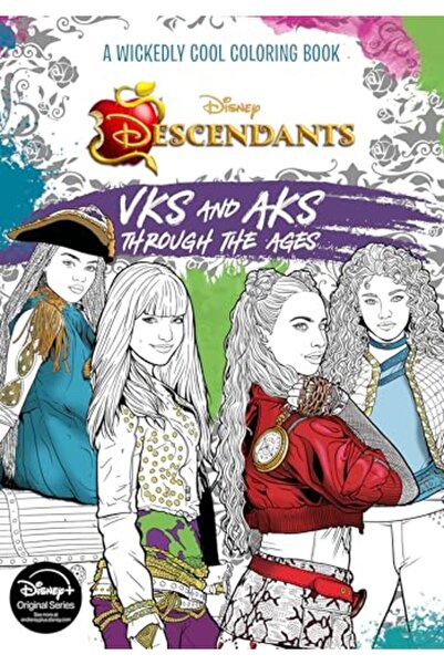 Hyperion Descendants: A Wickedly Cool Coloring Book: VKs and AKs Through the ...