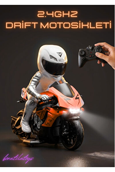 Boratila Toys 1/10 Ölçek 2.4Ghz Uzaktan Kumandalı 15KM HIZ Şarjlı Drift Atan ...