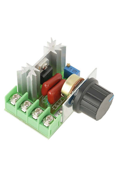Voltaj 220v AC Motor Sürücü / 2000w Regülatörü Hız & Işık Düşürücü
