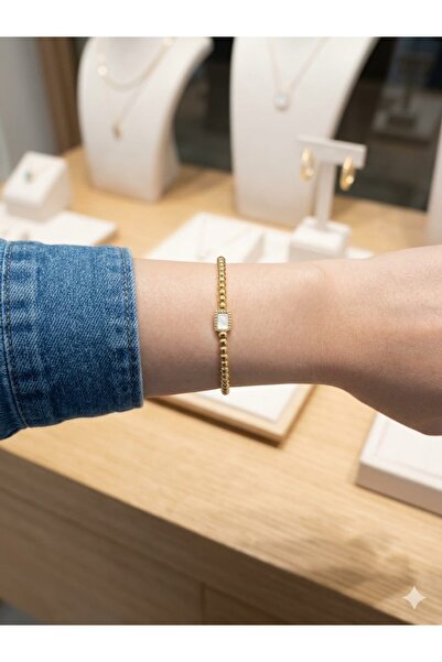 Pırıltı Bujiteri Steel Stainless Color-Retaining Bracelet