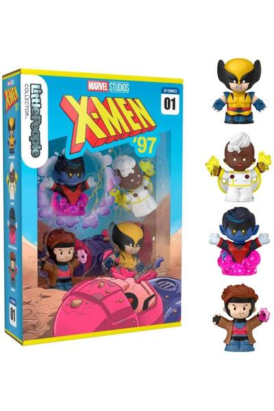 FISHER PRICE Little People Collector Marvel X-Men Set 1 JFW75
