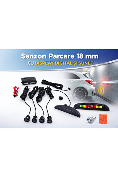 PARADOX SINCE 1992 Αισθητήρες στάθμευσης αυτοκινήτου 18 χιλιοστά με ψηφιακή ο...