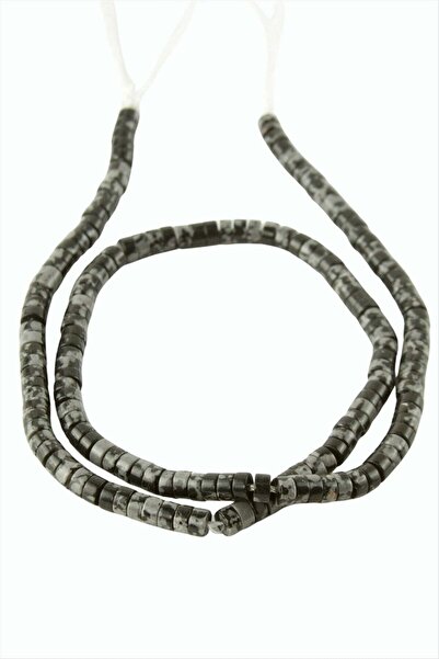 TakÇalıştır 2*4 mm Obsidian Stone Disc