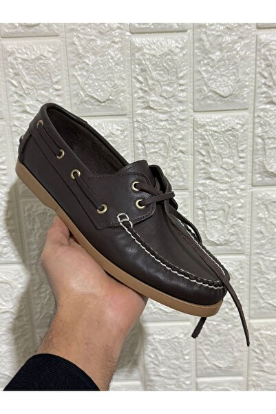 Greyybull Shoes καφέ δερμάτινα ανδρικά παπούτσια loafer