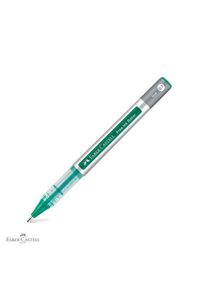 Faber Castell Faber-Castell Free Ink Roller 0.7mm, vârf conic, cerneală verde...