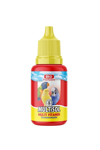 Bio PetActive multisol kuş vitamini 30 ml