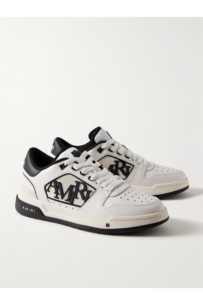 top AMIRI Men's Classic Low Sneaker in White/Black