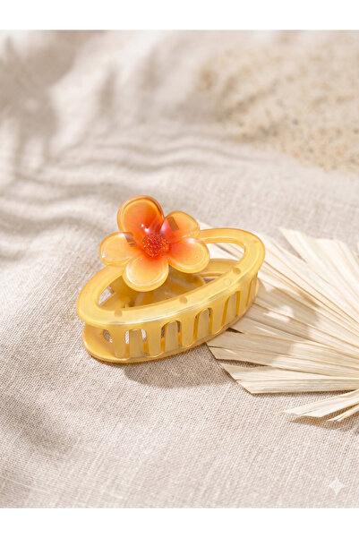 PABALAS Γυναικεία κλιπ μαλλιών με λουλούδια – Μεγάλη κλιπ αγκράφα με κλιπ, πο...