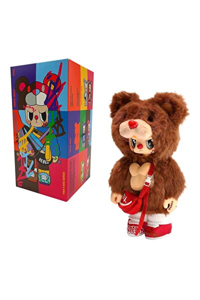 FABBA TOYS POPCSRB005 مجموعة شخصيات ريبل بير القابلة للوضع في حقيبة، عرض من 6...