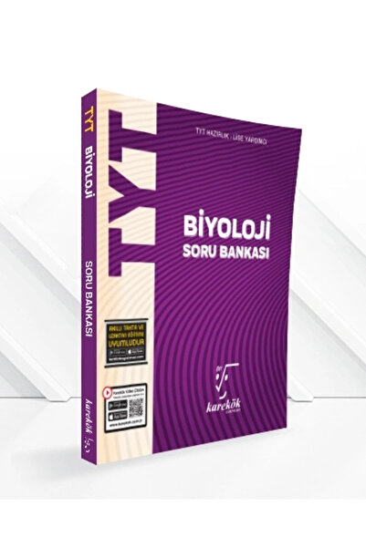 Karekök Yayınları TYT Biyoloji Soru Bankası