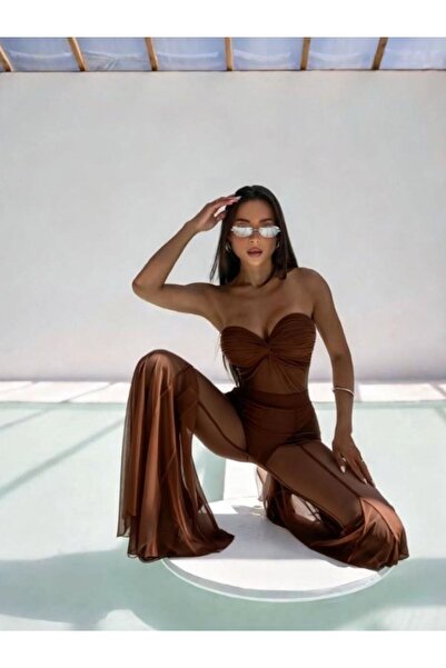 Fashiontayt Ισπανική φόρμα από τούλι με βολάν