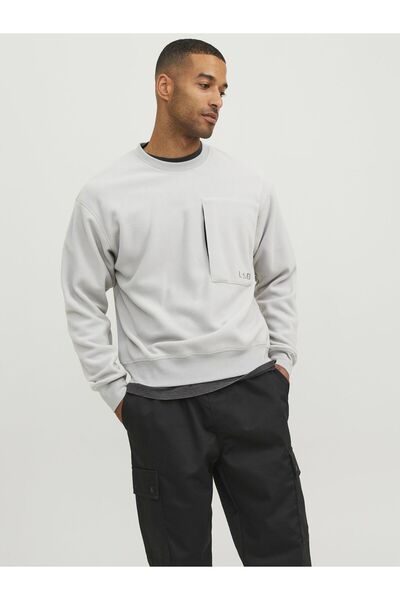 Jack & Jones Μονόχρωμο Φούτερ