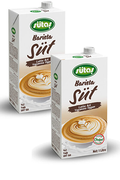 Sütaş Barista Süt 1 lt x 2 Adet